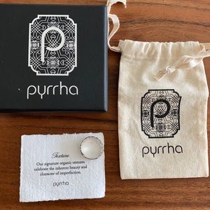 Pyrrha Texture Ring Silver Size 7